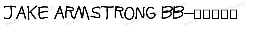 JAKE ARMSTRONG BB字体转换